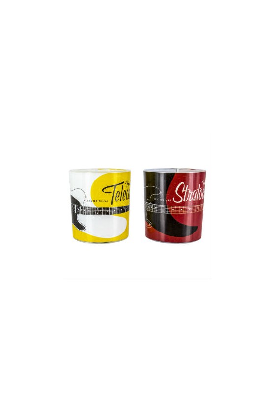 Lot de 2 verres Fender