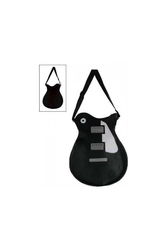 Sac forme guitare Les Paul noir