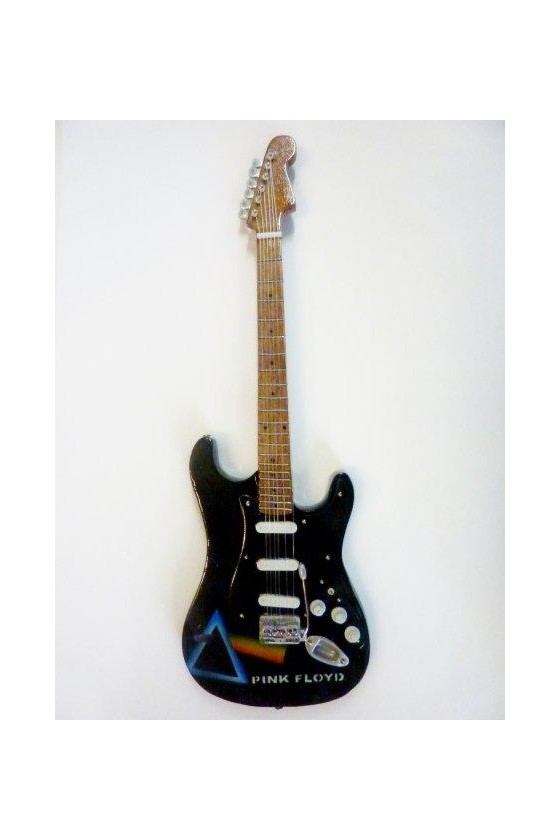 Guitare miniature Stratocaster Pink Floyd