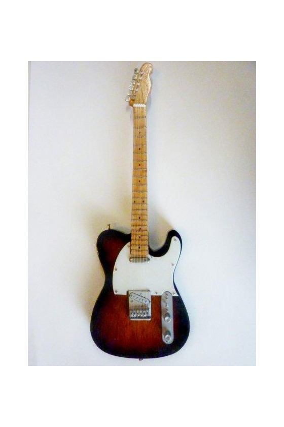 Guitare miniature Télécaster Sunburst