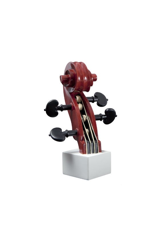 Tête de violon en résine